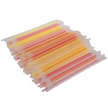 1Mcz Svítící tyčinky, náramky Glow Sticks 20 x 0,5cm 100ks vícebarevné (multicolored)