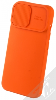 1Mcz CamShield Soft ochranný kryt pro Apple iPhone 14 oranžová (orange)