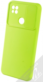 1Mcz CamShield Soft ochranný kryt pro Xiaomi Redmi 9C, Redmi 10A limetkově zelená (lime green) otevřené