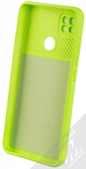 1Mcz CamShield Soft ochranný kryt pro Xiaomi Redmi 9C, Redmi 10A limetkově zelená (lime green) zepředu