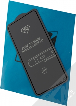 1Mcz Glass 10D ochranné tvrzené sklo na kompletní displej pro Motorola Edge 30 Neo černá (black)