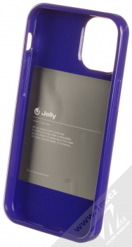 1Mcz Jelly TPU ochranný kryt pro Apple iPhone 12 mini fialová (purple) zepředu