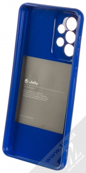 1Mcz Jelly TPU ochranný kryt pro Samsung Galaxy A33 5G tmavě modrá (navy blue) zepředu