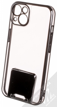 1Mcz Lux Kickstand ochranný kryt pro Apple iPhone 13 černá (black)