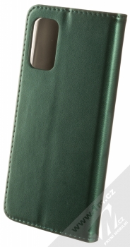 1Mcz Magnetic Book flipové pouzdro pro Samsung Galaxy A13 4G tmavě zelená (dark green) zezadu