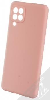 1Mcz Matt Skinny TPU ochranný silikonový kryt pro Samsung Galaxy A22, Galaxy M22, Galaxy M32 světle růžová (powder pink)