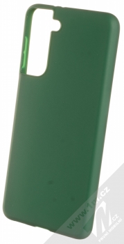 1Mcz Matt TPU ochranný kryt pro Samsung Galaxy S21 tmavě zelená (forest green)