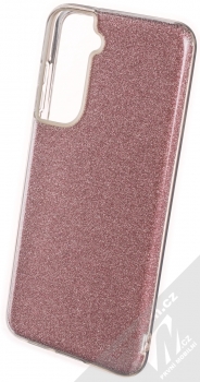 1Mcz Shining TPU třpytivý ochranný kryt pro Samsung Galaxy S21 FE růžová (pink)