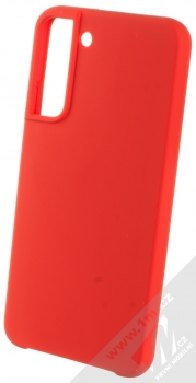 1Mcz Silicone ochranný kryt pro Samsung Galaxy S22 Plus 5G rumělkově červená (vermilion red)