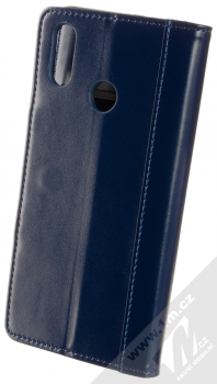 1Mcz Smooth Hoof Book flipové pouzdro pro Honor 10 Lite námořnická modrá (navy blue) zezadu