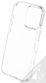 1Mcz Thick TPU ochranný kryt pro Apple iPhone 16 Pro průhledná (transparent) zepředu