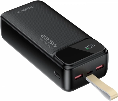 Choetech B730 powerbanka 30000mAh 22.5W černá (black)