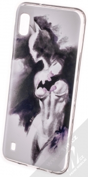 DC Comics Batgirl 001 TPU ochranný kryt pro Samsung Galaxy A10 šedá (grey)