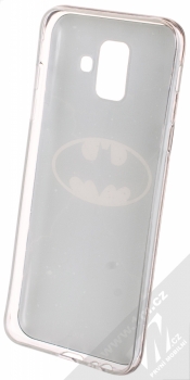 DC Comics Batman 003 TPU ochranný silikonový kryt s motivem pro Samsung Galaxy A6 (2018) tmavě modrá (dark blue) zepředu