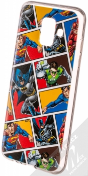 DC Comics Liga spravedlnosti 001 TPU ochranný silikonový kryt s motivem pro Samsung Galaxy A6 (2018) vícebarevné (multicolored)