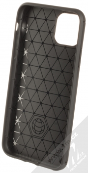 Forcell Carbon ochranný kryt pro Apple iPhone 11 Pro Max černá (black) zepředu
