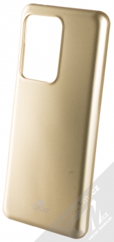 Goospery Jelly Case TPU ochranný silikonový kryt pro Samsung Galaxy S20 Ultra zlatá (gold)