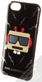 Karl Lagerfeld Robot Karl ochranný kryt s motivem pro Apple iPhone 6, iPhone 6S (KLHCP6BOT) černá (black)