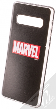 Marvel Logo 002 TPU ochranný silikonový kryt s motivem pro Samsung Galaxy S10 černá (black)