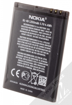 Nokia BL-4D - Baterie LiIon 1200mAh pro E5, E5-00, E7-00, N8, N8-00, N97 mini zezadu