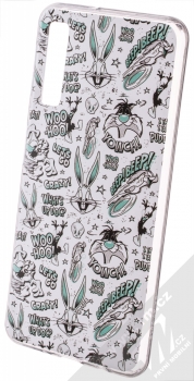 Warner Bros Looney Tunes 004 TPU ochranný silikonový kryt s motivem pro Samsung Galaxy A7 (2018) bílá (white)