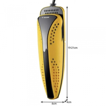 1Mcz BL718 Vysoušeč obuvi 2ks 15W žlutá černá (yellow black)