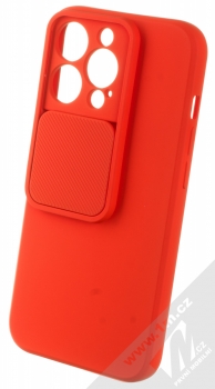 1Mcz CamShield Soft ochranný kryt pro Apple iPhone 13 Pro červená (red) otevřené