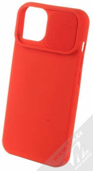 1Mcz CamShield Soft ochranný kryt pro Apple iPhone 14 červená (red) otevřené