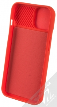 1Mcz CamShield Soft ochranný kryt pro Apple iPhone 14 červená (red) zepředu