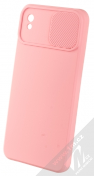 1Mcz CamShield Soft ochranný kryt pro Xiaomi Redmi 9A, Redmi 9AT světle růžová (light pink) otevřené