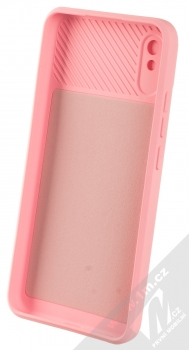 1Mcz CamShield Soft ochranný kryt pro Xiaomi Redmi 9A, Redmi 9AT světle růžová (light pink) zepředu