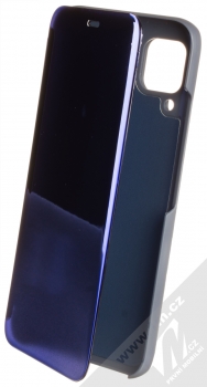 1Mcz Clear View flipové pouzdro pro Huawei P40 Lite modrá (blue)