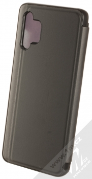 1Mcz Clear View flipové pouzdro pro Samsung Galaxy A32 černá (black) zezadu
