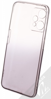 1Mcz Gradient TPU ochranný kryt pro Realme 9 5G, Realme 9 Pro průhledná šedá (transparent grey) zepředu