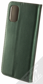 1Mcz Magnetic Book flipové pouzdro pro Nokia G11, Nokia G21 tmavě zelená (dark green) zezadu