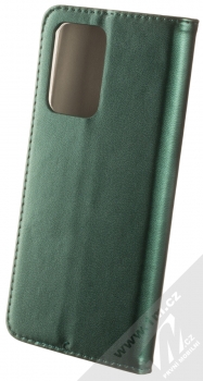 1Mcz Magnetic Book flipové pouzdro pro Xiaomi 11T, 11T Pro tmavě zelená (dark green) zezadu