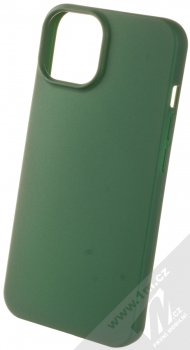 1Mcz Matt TPU ochranný silikonový kryt pro Apple iPhone 14 tmavě zelená (forest green)