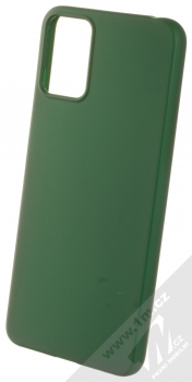 1Mcz Matt TPU ochranný silikonový kryt pro Motorola Moto E22, Moto E22i tmavě zelená (forest green)