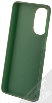 1Mcz Matt TPU ochranný silikonový kryt pro Motorola Moto G52 tmavě zelená (forest green) zepředu