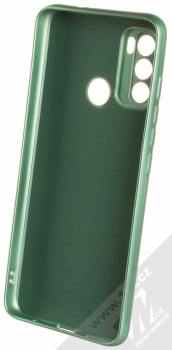 1Mcz Metallic TPU ochranný kryt pro Motorola Moto G60 zelená (green) zepředu