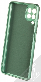 1Mcz Metallic TPU ochranný kryt pro Samsung Galaxy A22 zelená (green) zepředu