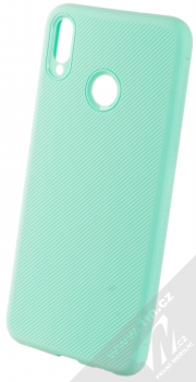 1Mcz Ribbed TPU ochranný kryt pro Honor 8X mátově zelená (mint green)