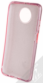 1Mcz Shining TPU třpytivý ochranný kryt pro Xiaomi Redmi Note 9T růžová (pink) zepředu