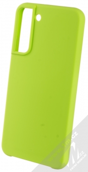 1Mcz Silicone ochranný kryt pro Samsung Galaxy S22 Plus 5G limetkově zelená (lime green)