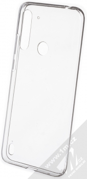 1Mcz TPU ochranný kryt pro Moto G8 Power Lite průhledná (transparent)