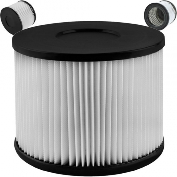 Kaminer HEPA filtr do vysavačů objemu 20l, 18l, 15l a 10l bílá černá (white black)