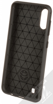 Forcell Carbon ochranný kryt pro Samsung Galaxy M10 černá (black) zepředu