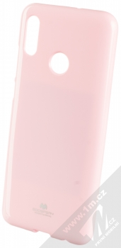 Goospery Jelly Case TPU ochranný silikonový kryt pro Huawei P Smart (2019), Honor 10 lite světle růžová (light pink)