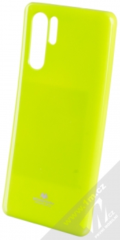 Goospery Jelly Case TPU ochranný silikonový kryt pro Huawei P30 Pro limetkově zelená (lime green)