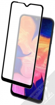 Mocolo Premium 5D Tempered Glass ochranné tvrzené sklo na kompletní displej pro Samsung Galaxy A10 černá (black) s telefonem